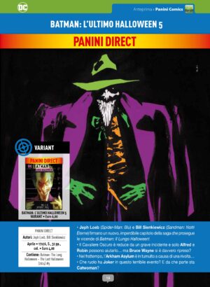 BATMAN: L’ULTIMO HALLOWEEN 5 - VARIANT