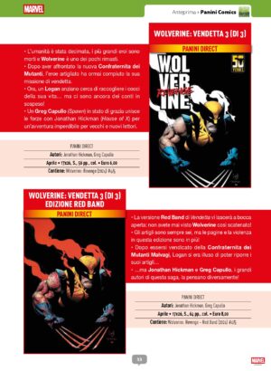 WOLVERINE: VENDETTA 3 (DI 3)  EDIZIONE RED BAND