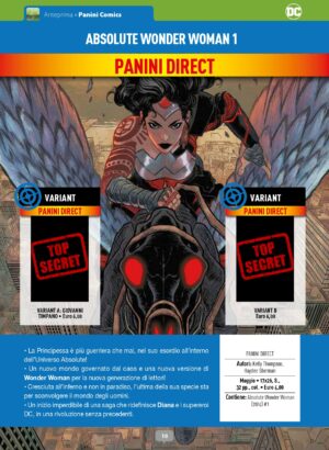 ABSOLUTE WONDER WOMAN 1 VARIANT B