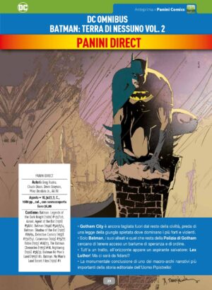 DC OMNIBUS BATMAN: TERRA DI NESSUNO VOL. 2
