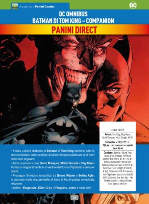DC OMNIBUS BATMAN DI TOM KING – COMPANION