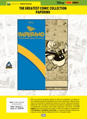 THE GREATEST COMIC COLLECTION PAPERINO