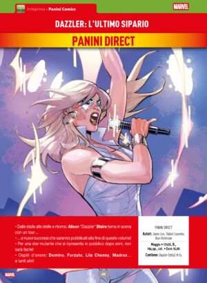 DAZZLER: L'ULTIMO SIPARIO