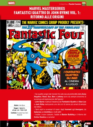MARVEL MASTERSERIES FANTASTICI QUATTRO DI JOHN BYRNE VOL. 1: RITORNO ALLE ORIGINI