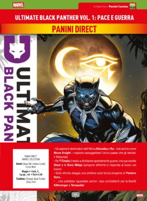ULTIMATE BLACK PANTHER VOL. 1: PACE E GUERRA