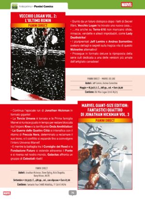 VECCHIO LOGAN VOL. 2: L’ULTIMO RONIN