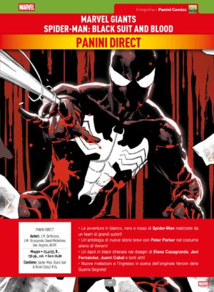 MARVEL GIANTS SPIDER-MAN: BLACK SUIT AND BLOOD