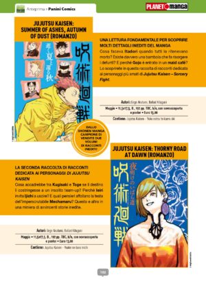 JUJUTSU KAISEN: SUMMER OF ASHES, AUTUMN OF DUST (ROMANZO)