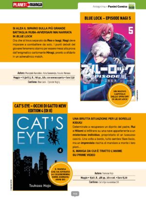 CAT’S EYE – OCCHI DI GATTO NEW EDITION 4 (DI 8)