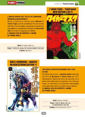 L’UOMO TIGRE – TIGER MASK NEW EDITION 6 (DI 7)