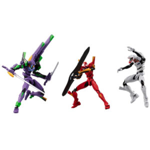 CT92450 - NEON GENESIS EVANGELION - EVA-FRAME-EX - SET 3 PEZZI - ACTION FIGURE 5,5CM
