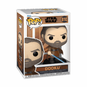 STAR WARS: TALES OF THE JEDI - POP FUNKO VINYL FIGURE 810 DOOKU 9CM