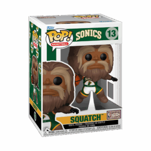 NBA - POP FUNKO VINYL FIGURE 13 SQUATCH (SONICS) 9CM