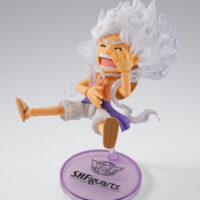 ONE PIECE - S.H. FIGUARTS WORLD COLLECTABLE FIGURE PREMIUM - MONKEY D.LUFFY GEAR 5 SPECIAL - FIGURE 8CM