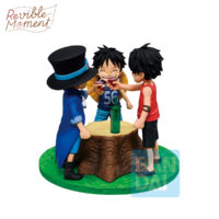 69041 - ONE PIECE - ICHIBANSHO FIGURE FROM ICHIBANSHO - DRAMATIC MEMORIES - ACE & SABO & LUFFY - STATUA 10CM