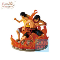 69045 - ONE PIECE - ICHIBANSHO FIGURE FROM ICHIBANSHO - DRAMATIC MEMORIES - ACE & LUFFY - STATUA 15CM