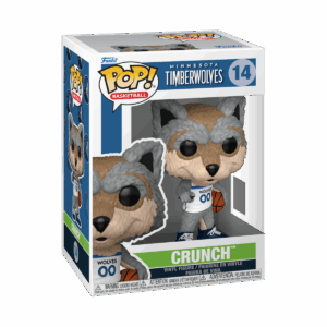 NBA - POP FUNKO VINYL FIGURE 14 CRUNCH THE WOLF (WOLVES) 9CM