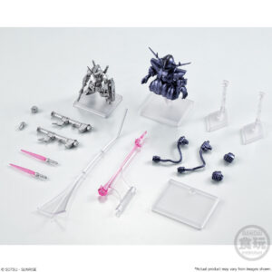 CT92454 - FW GUNDAM CONVERGE CORE - LAST SHOOTING SET (METALLIC VER.) - ACTION FIGURE 18,8CM