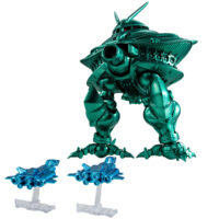 CT92453 - FW GUNDAM CONVERGE CORE - BIG ZAM & CORE BOOSTER (METALLIC VER.) - ACTION FIGURE 18,8CM