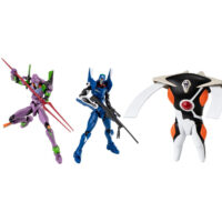 CT92317 - NEON GENESIS EVANGELION - EVA-FRAME-DX02 - SET 3 PEZZI - ACTION FIGURE 5,5CM