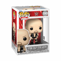 WWE - POP FUNKO VINYL FIGURE 190 "STONE COLD" STEVE AUSTIN 9CM