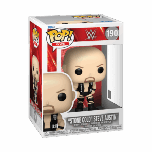 WWE - POP FUNKO VINYL FIGURE 190 "STONE COLD" STEVE AUSTIN 9CM