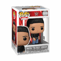 WWE - POP FUNKO VINYL FIGURE 189 DWAYNE "THE ROCK" JOHNSON 9CM