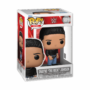 WWE - POP FUNKO VINYL FIGURE 189 DWAYNE "THE ROCK" JOHNSON 9CM