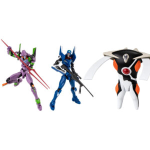 CT92317 - NEON GENESIS EVANGELION - EVA-FRAME-DX02 - SET 3 PEZZI - ACTION FIGURE 5,5CM