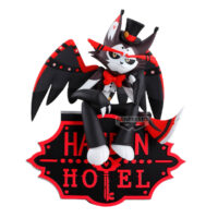 29703 - HAZBIN HOTEL - MONITOR TOP FIGURE - HUSK (VERSIONE A) - STATUA 15CM