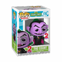 SESAME STREET - POP FUNKO VINYL FIGURE 1792 THE COUNT 9CM