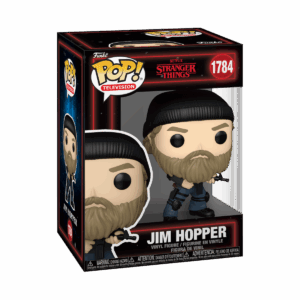 STRANGER THINGS - POP FUNKO VINYL FIGURE 1784 JIM HOPPER 9CM