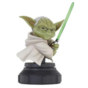 99413 - STAR WARS: THE CLONE WARS - ANIMATED YODA - 1/7 BUST 13CM