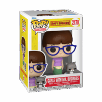 BOB'S BURGERS - POP FUNKO VINYL FIGURE 2170 GAYLE WITH MR.BUSINESS 9CM