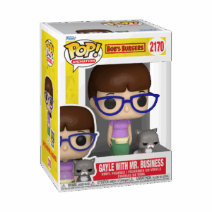 BOB'S BURGERS - POP FUNKO VINYL FIGURE 2170 GAYLE WITH MR.BUSINESS 9CM