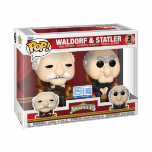 MUPPETS - POP FUNKO VINYL FIGURE 2-PACK - WALDORF AND STATLER 9CM