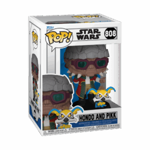 STAR WARS: THE CLONE WARS - POP FUNKO VINYL FIGURE 808 HONDO AND PIKK 9CM