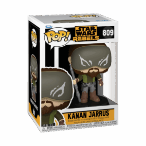 STAR WARS: REBELS - POP FUNKO VINYL FIGURE 809 KANAN JARRUS 9CM