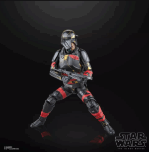 STAR WARS - AHSOKA - BLACK SERIES - NIGHT TROOPER - ACTION FIGURE 15CM