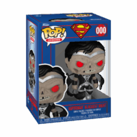 DC COMICS: SHIELD THROUGH THE AGES 000 POP FUNKO VINYL FIGURE - SUPERMAN BLACKEST NIGHT 9CM