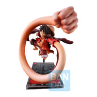 ONE PIECE - ICHIBANSHO FIGURE FROM ICHIBANSHO - ONE PIECE CARD GAME - MONKEY D.LUFFY - STATUA 18CM